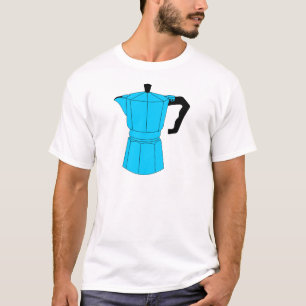 Moka Espresso-Kaffee-Topf T-Shirt
