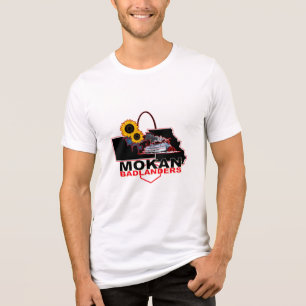 MOKAN Badlanders Mens Tri-Blend Shirt