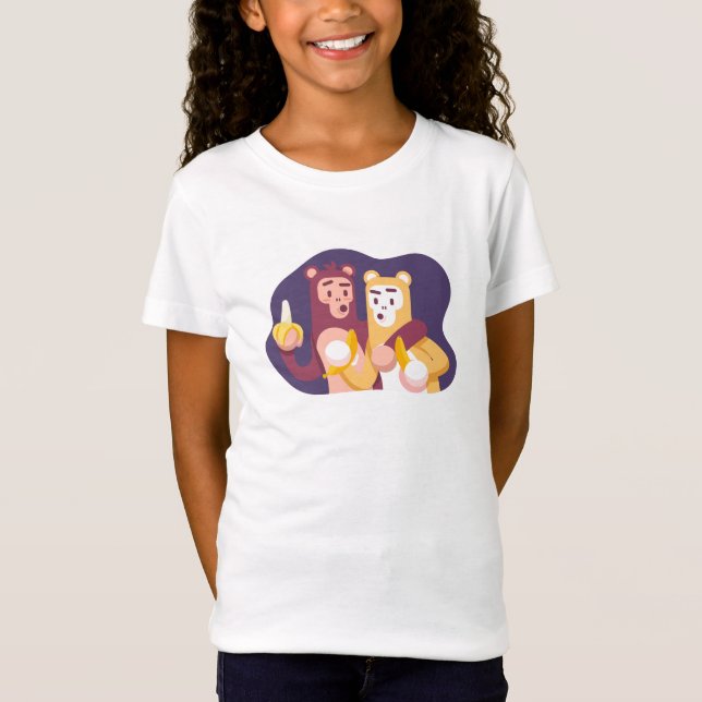 Mokey Best Friend T-Shirt (Vorderseite)