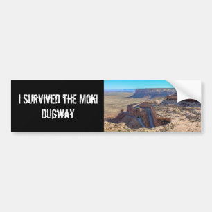 Moki Dugway Autoaufkleber