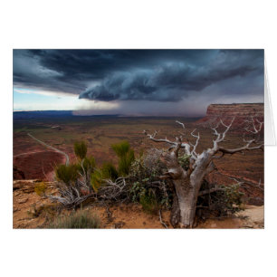 Moki Dugway Thunderstorm - Utah Sud