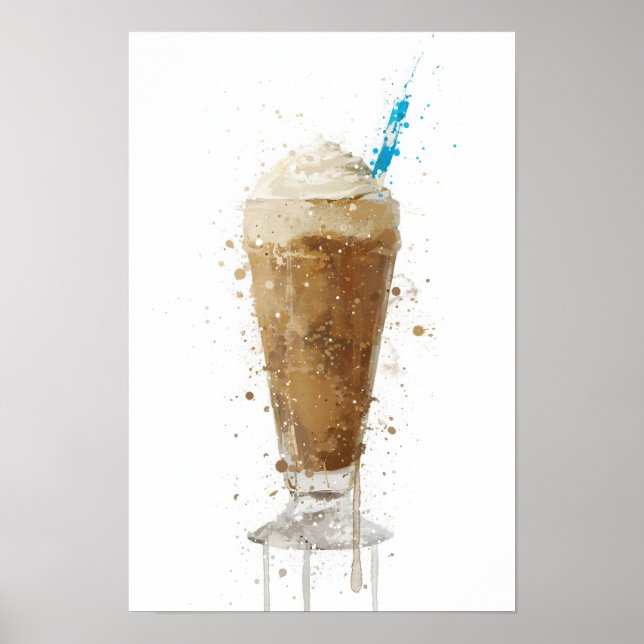 Mokka-Frappe Poster (Vorne)