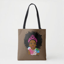 Mokka-Prinzessin All Over Print Bag