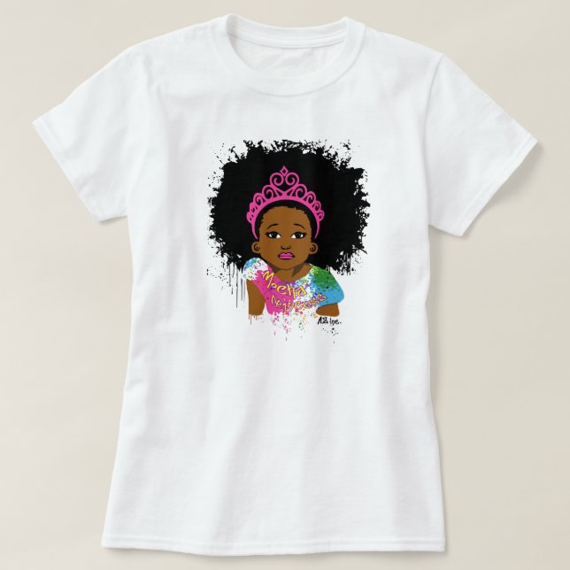Mokka-Prinzessin T-Shirt (Design vorne)