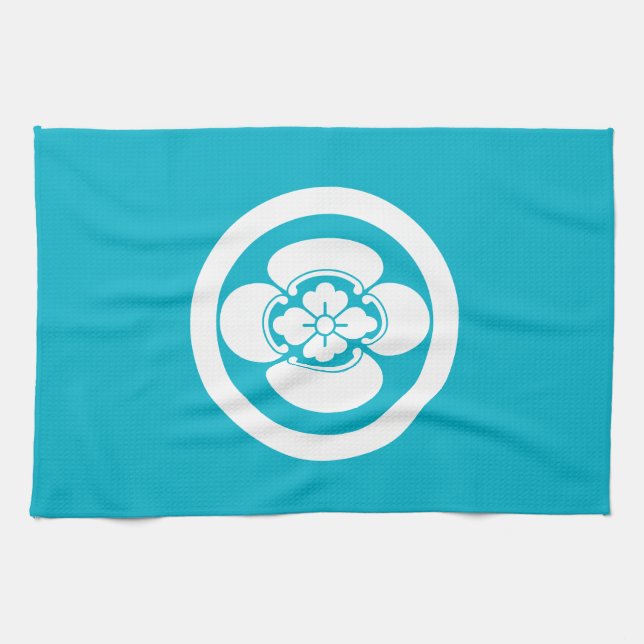 Mokko im Kreis Geschirrtuch (Horizontal)