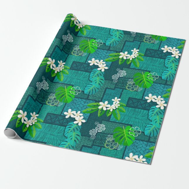 Moku Malihini 2,0 im Blau Geschenkpapier (Ungerollt)