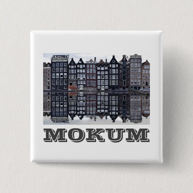 Mokum (Amsterdam) Button (Vorderseite)