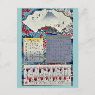 Mokuroku von Ando, Hiroshige Postkarte