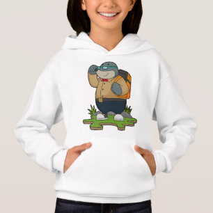 Mol as Hiker with Backpack Hoodie