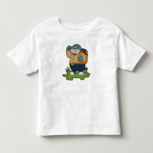 Mol as Hiker with Backpack Kleinkind T-shirt