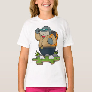 Mol as Hiker with Backpack T-Shirt