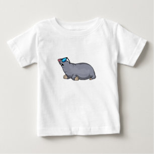 Mol with Sungasse Baby T-shirt