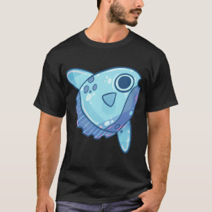 Mola Mola Türkis-Ozean-Sonnenfisch T-Shirt