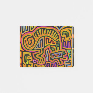 Mola Schaman Peyote Visionen Post-it Klebezettel