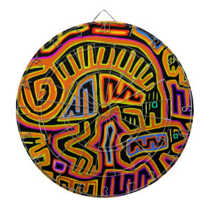 Mola Shaman Peyote Visions Dartscheibe