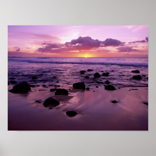 Molaki Sunset Poster (Vorne)