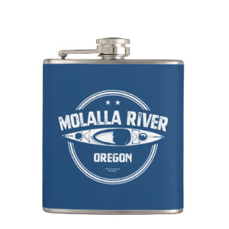 Molalla River Oregon Kayaking Flachmann