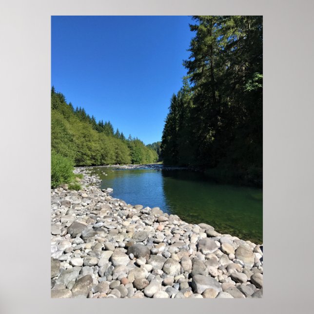 Molalla River, Oregon Poster (Vorne)