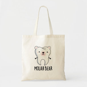 Molar Bear Funny Tooth Puff Tragetasche