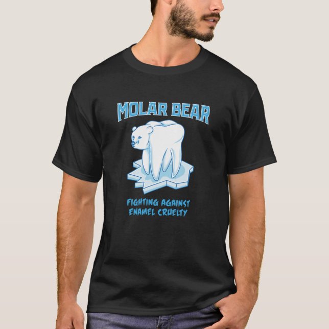 Molar Bear - Geschenk T-Shirt (Vorderseite)