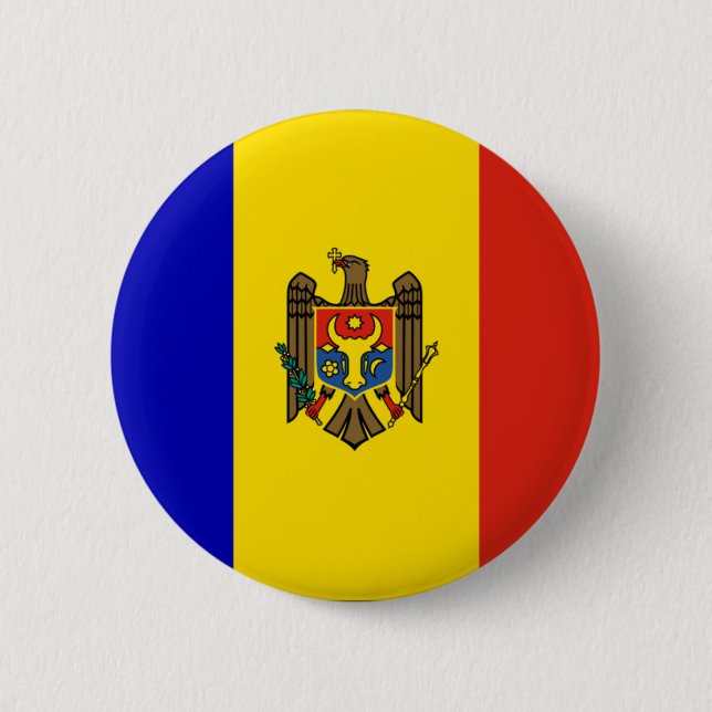 Moldau Button (Vorderseite)