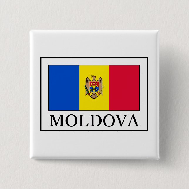 Moldau Button (Vorderseite)