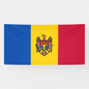 Moldau-Flagge Banner