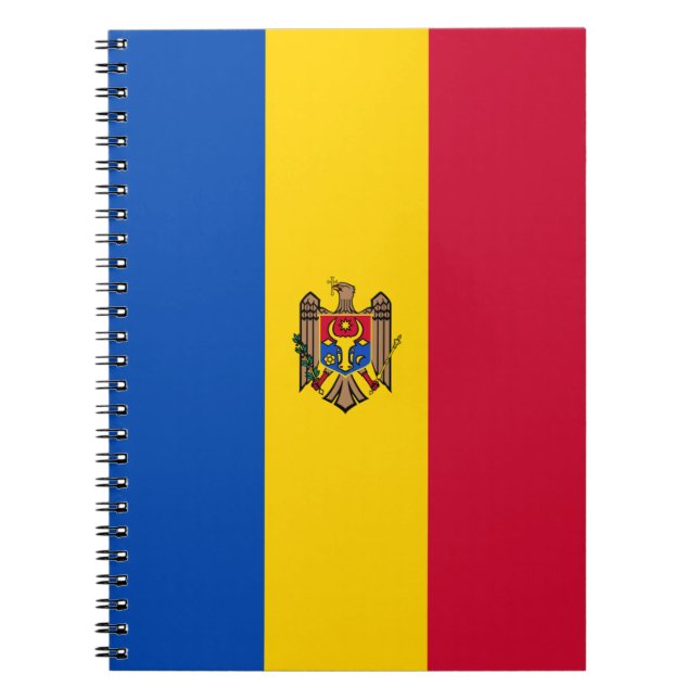 Moldau-Flagge Notizblock (Vorderseite)
