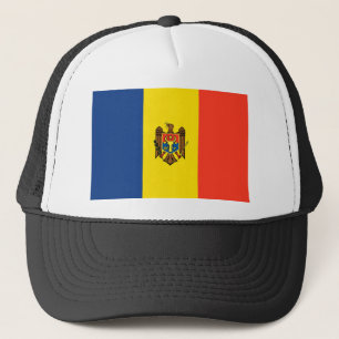 Moldau-Flagge Truckerkappe