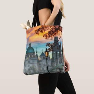 Moldau in der Morgenröte-Tasche Tasche