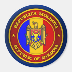 Moldau Medallion Magnet