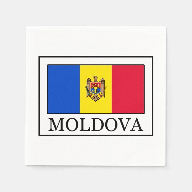 Moldau Serviette (Vorderseite)