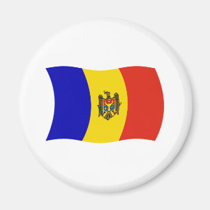 Moldawien Flagge Magnet