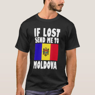 Moldawien-Flaggendesign Wenn ich verloren habe, sc T-Shirt
