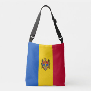 Moldawienflagge Tragetaschen Mit Langen Trägern