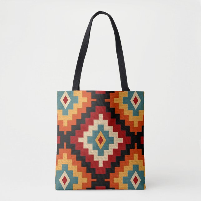 moldawische Folk Art Motifs Tasche (Vorderseite)