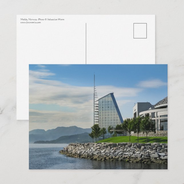 Molde Norwegen Postkarte (Vorne/Hinten)