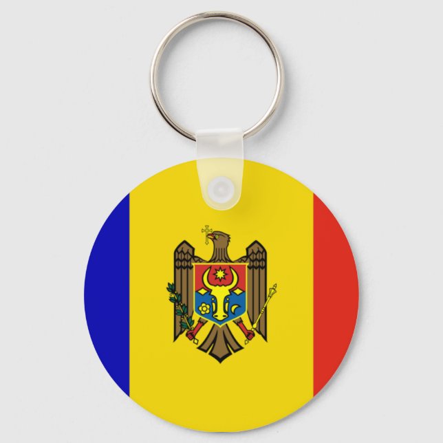 Moldova Schlüsselanhänger (Vorderseite)