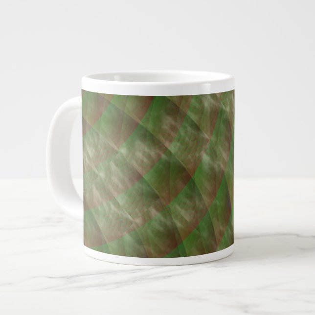 Moldy Interference von Kenneth Yoncich Jumbo-Tasse (Vorderseite Links)