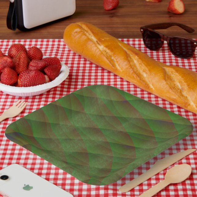 Moldy Interference von Kenneth Yoncich Pappteller (Picknick)