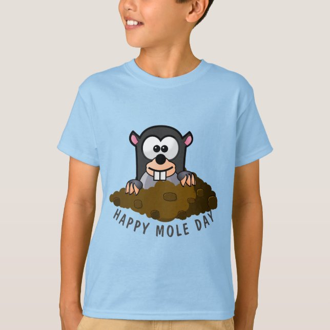 Mole Day Shirt (Vorderseite)