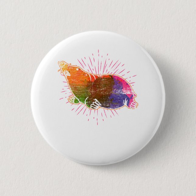 Mole Earth Button (Vorderseite)