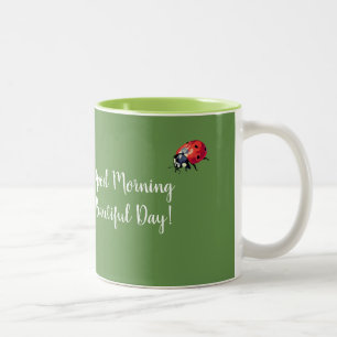 Mole et papillon bonjour Mug
