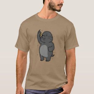 Mole findet Nugget Animal Mound lustig T-Shirt