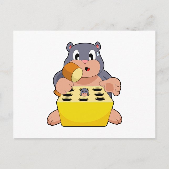 Mole Game Postkarte (Vorderseite)