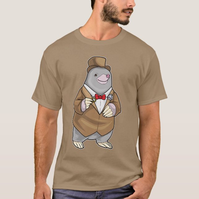 Mole Groom Wedding Ring T-Shirt (Vorderseite)