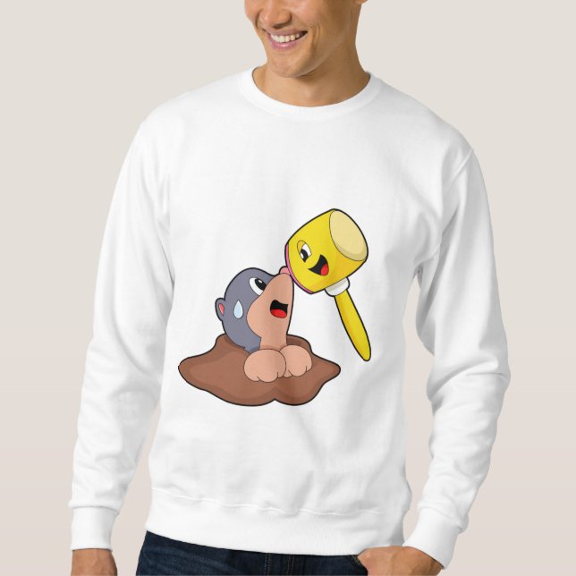Mole Hammer Sweatshirt (Vorderseite)