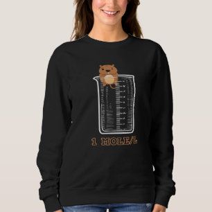 Mole I Süße Chemie Chemiker Wissenschaft Niedlich Sweatshirt
