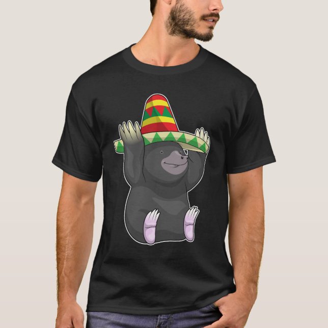 Mole Mexican Hat T-Shirt (Vorderseite)