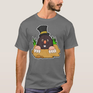 Mole mit Molehill Hat T-Shirt